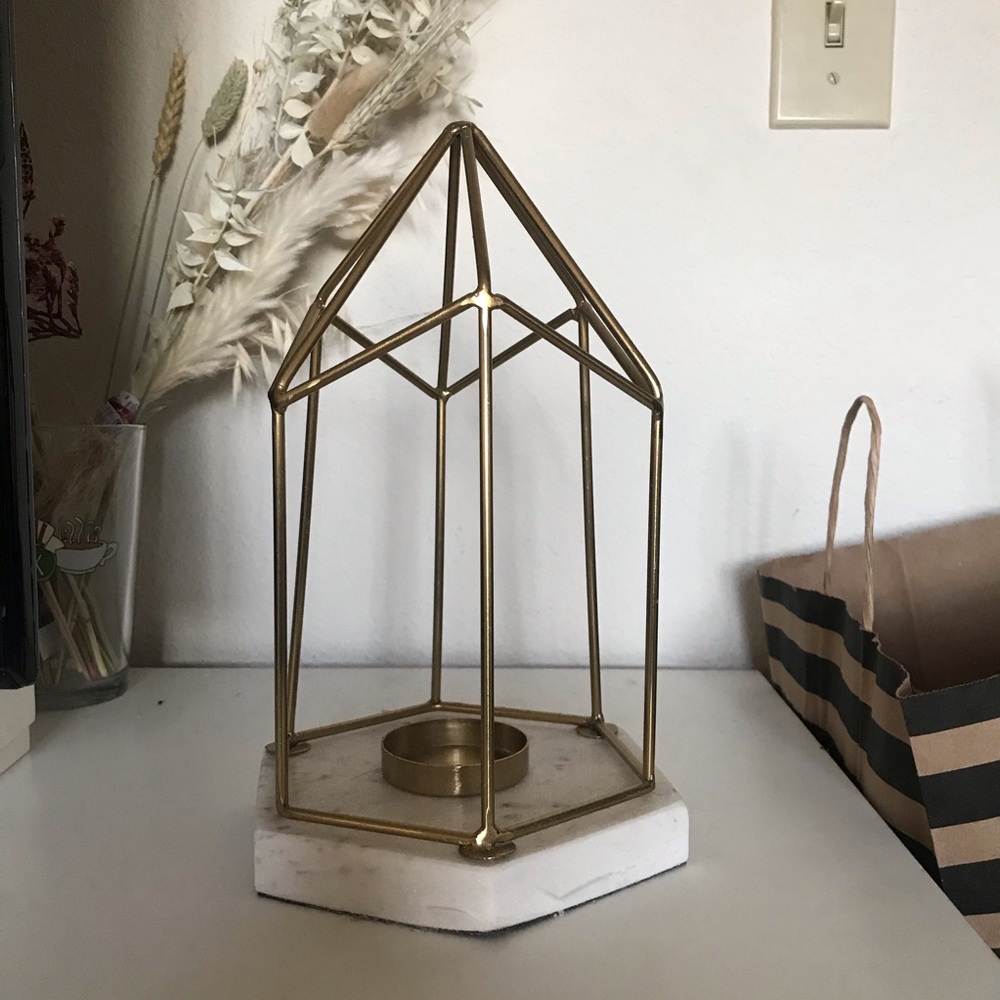 Candle holder room decor